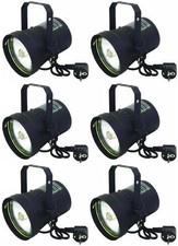 6 x EUROLITE T-36 PINSPOT PAR