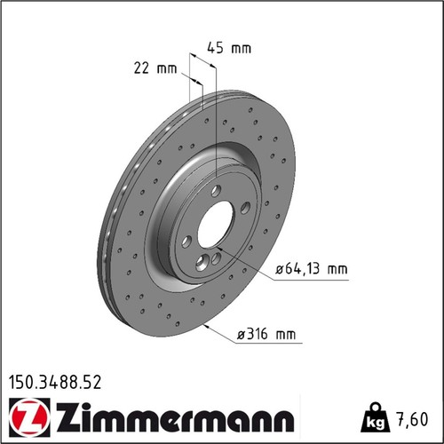 Zimmermann 150 3488 - 2x,