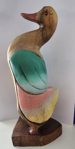 Handgeschnitzte ente - handgeschnitzte,