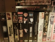 57 VHS Videos - Sammlung - Spielfilme - Video