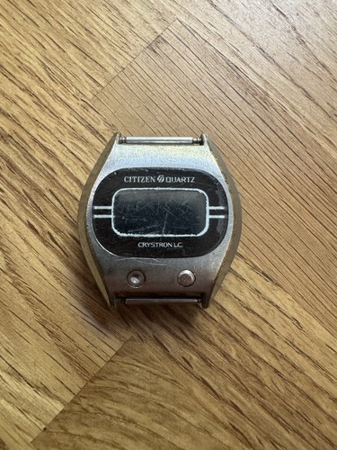 Citizen quartz crystron lcd - quartz,