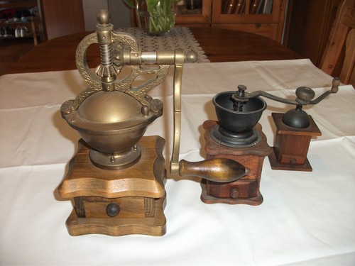 Hand kaffeemühle groß - hand,