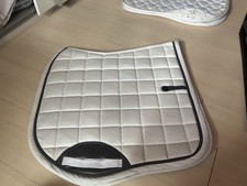 Schabracke Busse Neu Weiß DL Dressur Sattelunterlage Sattelunterlage