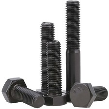 Sechskantschrauben Schwarz