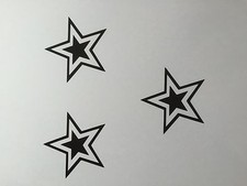 3 STERNE  Auto Sticker Design