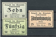 Hohenleipisch 3 Scheine