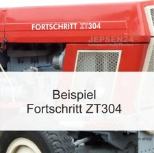 2 Folien Aufkleber Schlepper