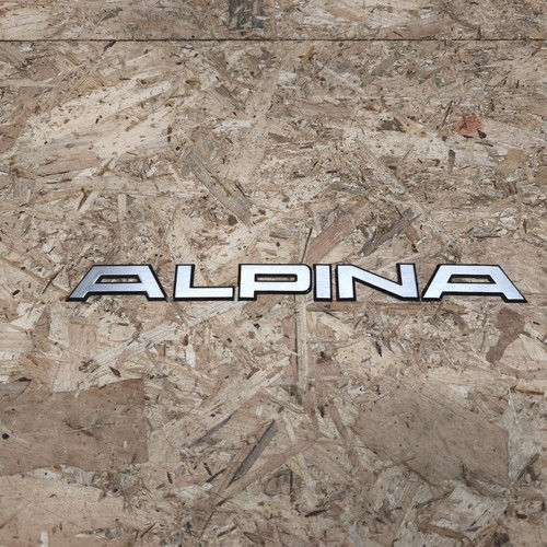Alpina schriftzug emblem b6 - alpina,