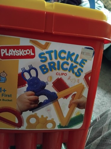 Playskool clipo bricks - bricks, &