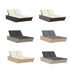 Doppel-Sonnenliege Sonnenliege