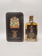 Ballantines 12  – Very Old Scotch Whisky – 1980er Jahre – 43 % –  Blechschachel