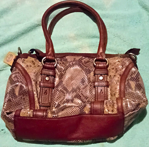 Vtg fossil maddox - fossil, python