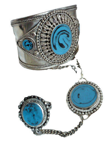 Ring sehr breiter armreif - +,