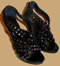 BURBERRY PRORSUM PUMPS Plateau NIETEN Gr. 35