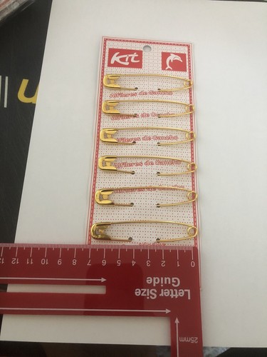 Jumbo gold sicherheitsnadeln - jumbo,