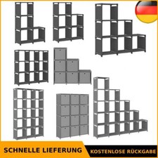 Stufenregal 4 bis 15 Fächer