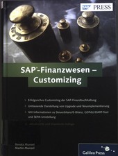 SAP-Finanzwesen - Customizing. SAP press Munzel, Renata und Martin Munzel: