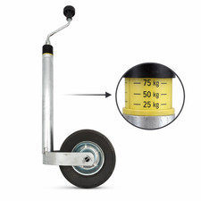 Stützrad Wohnwagen mit Waage