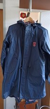 Derbe Damen Regenjacke Regenmantel Gr 40/42 Blau
