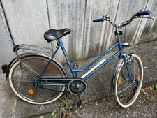Vintage Oldtimer Cityrad Fahrrad Damenrad blau - GÖRICKE 26 Zoll 70er-Jahre