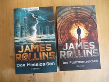 James Rollins Flammenzeichen 2 Bücher Thriller blanvalet Taschenbuch neuwertig