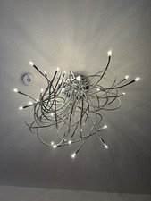 Extravagante Designer Deckenleuchte mit tentakelartigen Flexarmen 40-flammig