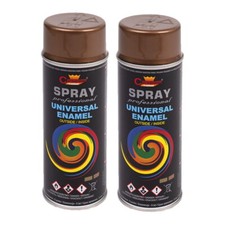 Lackspray 2x 400ml CC Acryl Kupfer Metallic effekt Autolack Sprühlack