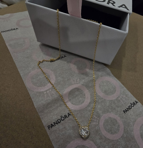 Pandora halskette goldfarben - halskette,