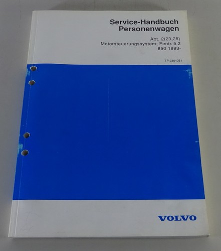 Werkstatthandbuch volvo 850 - werkstatthandbuch,