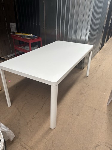 Weißer esstisch holz 120x80cm - weißer,