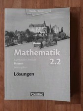 Bigalke/Köhler: Mathematik 2.2 Gymnasiale Oberstufe Hessen, LK, Lösungen