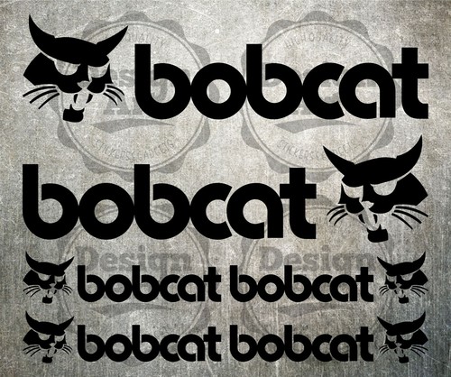 Bobcat aufkleber sticker - , mini