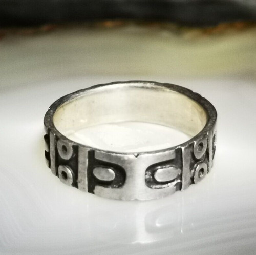 Ring silber 925 bandring - 925, hopi