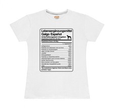 T-Shirt Damen DOSIS GALGO ESPANOL Lebensergänzungsmittel by Siviwonder