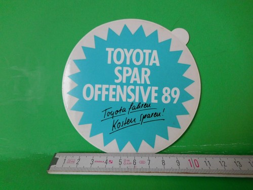 Aufkleber sticker toyota spar - aufkleber,