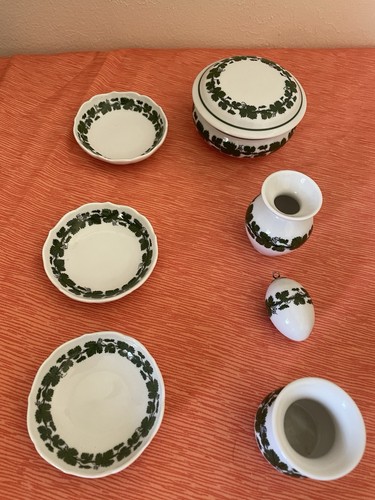 Meissen weinlaub dose - meissen,