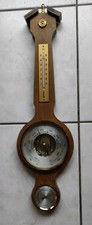 Wetterstation Thermometer/Hygrometer/Barometer aus Nussbaum top Zustand