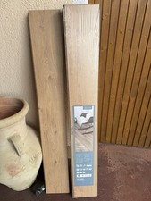 8er Klick Laminat Laminatboden Bodenbelag Boden Landhausdiele Braun strukturiert