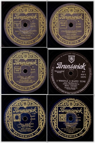 Bing crosby and his - "bing, songs