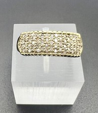 ?Allianz Ring• Diamant • 375.Gelbgold 10K • DE 55/15 • 0,25ct • 53 Diamanten •