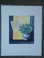 original Gemälde Aquarell