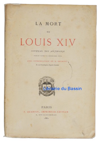 Mort louis xiv - mort,