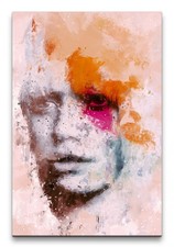 60x90cm Porträt Abstrakt