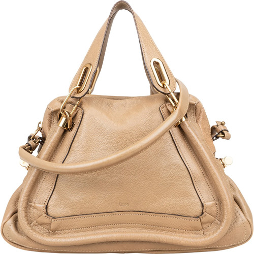 Chloé grained leather paraty - grained,