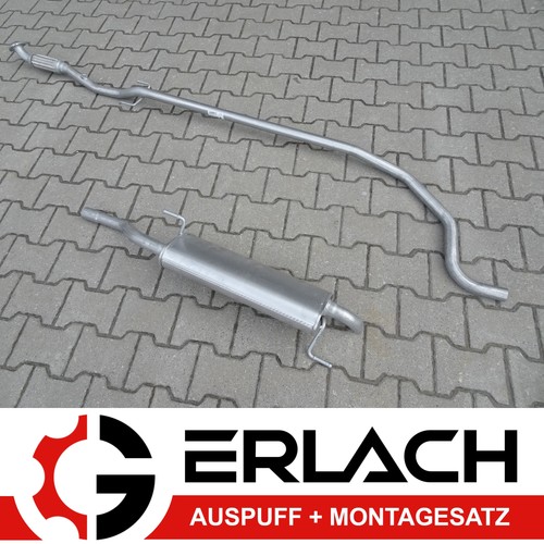 Auspuff für opel corsa - auspuff,