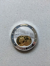 *Monaco Gracia Patricia Kelly*Medaille 2007 mit Gold & Silber Veredelt (Schu149)