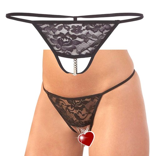 String damen spitze kette - string,