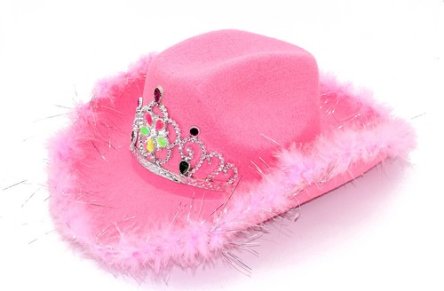 Rosa cowgirl hut mit - hut, /