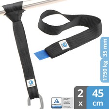 valonic Condor Zurrschlaufen 1750 kg 2 x 45cm, Motorrad Quad ATV Zurrschlaufe