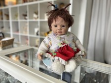 Monika Levenig Künstlerpuppe Vinyl Puppe 48 cm. Top Zustand  